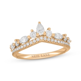 Neil Lane Pear, Marquise & Round-Cut Diamond Anniversary Ring 1 ct tw 14K Yellow Gold