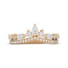 Thumbnail Image 3 of Neil Lane Pear, Marquise & Round-Cut Diamond Anniversary Ring 1 ct tw 14K Yellow Gold
