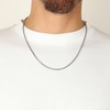Thumbnail Image 3 of Solid Wheat Chain Necklace 3mm Stainless Steel 18"
