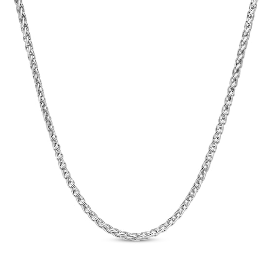 Wheat Chain Necklace 3mm Solid Stainless Steel 30"