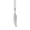 Thumbnail Image 2 of Angel Wing Necklace Stainless Steel 24&quot;