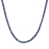 Thumbnail Image 1 of Link Chain Necklace Gray Ion-Plated Solid Stainless Steel 24&quot;