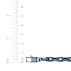 Thumbnail Image 4 of Link Chain Necklace Gray Ion-Plated Solid Stainless Steel 24&quot;