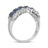 Thumbnail Image 2 of Le Vian Sapphire Waterfall Ring 1/2 ct tw Diamonds 14K Vanilla Gold