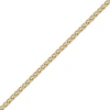 Thumbnail Image 1 of Solid Wheat Chain Necklace Yellow Ion-Plated Stainless Steel 18"
