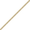 Thumbnail Image 2 of Wheat Chain Necklace Yellow Ion-Plated Solid Stainless Steel 18&quot;