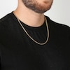 Thumbnail Image 4 of Wheat Chain Necklace Yellow Ion-Plated Solid Stainless Steel 18&quot;