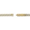 Thumbnail Image 3 of Curb Chain Necklace 11mm Yellow Ion-Plated Solid Stainless Steel 20&quot;