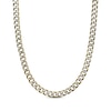 Thumbnail Image 1 of Curb Chain Necklace 11mm Yellow Ion-Plated Solid Stainless Steel 24"