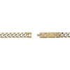 Thumbnail Image 3 of Curb Chain Necklace 11mm Yellow Ion-Plated Solid Stainless Steel 24"