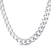 Thumbnail Image 0 of Solid Curb Chain Necklace 6mm Stainless Steel 24"