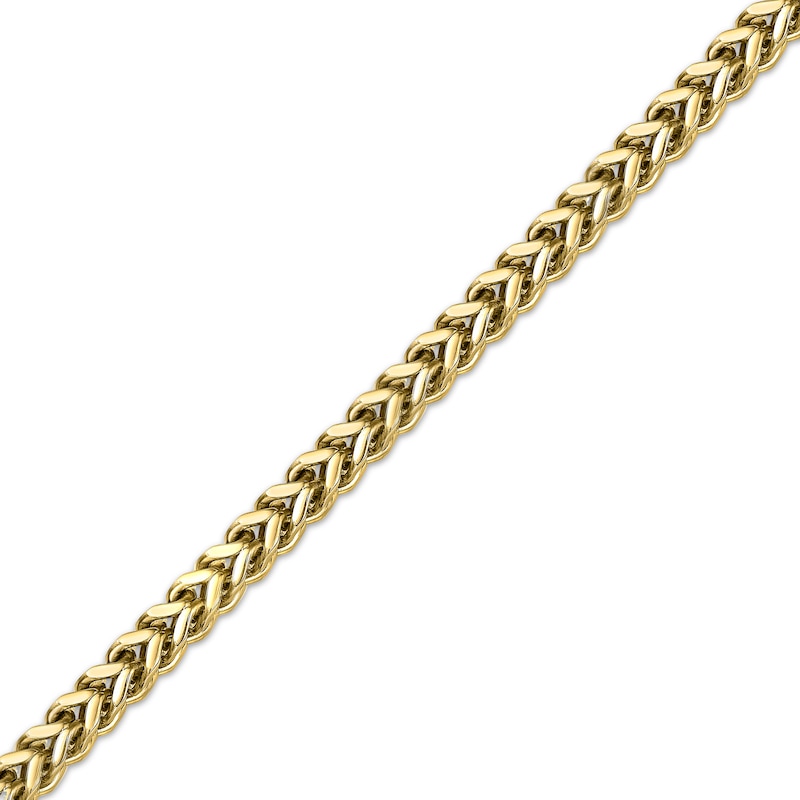 Solid Foxtail Chain Necklace 6mm Stainless Steel 20