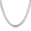 Thumbnail Image 1 of Foxtail Chain Necklace 6mm Solid Stainless Steel 18&quot;