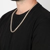 Thumbnail Image 4 of Foxtail Chain Necklace 5mm Solid Stainless Steel & Yellow Ion-Plating 18&quot;