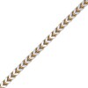 Thumbnail Image 2 of Foxtail Chain Necklace 5mm Solid Stainless Steel & Yellow Ion-Plating 22&quot;
