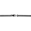 Thumbnail Image 3 of Foxtail Chain Necklace 5mm Black Ion-Plated Solid Stainless Steel 24&quot;
