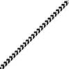 Thumbnail Image 2 of Foxtail Chain Necklace 5mm Solid Stainless Steel & Blue Ion-Plating 20&quot;