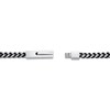 Thumbnail Image 3 of Foxtail Chain Necklace 4mm Solid Stainless Steel & Black Ion-Plating 20&quot;