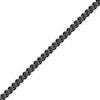 Thumbnail Image 1 of Solid Foxtail Chain Necklace 4mm Black Ion-Plated Stainless Steel 22"