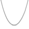 Thumbnail Image 1 of Foxtail Chain Necklace 4mm Solid Stainless Steel 22&quot;