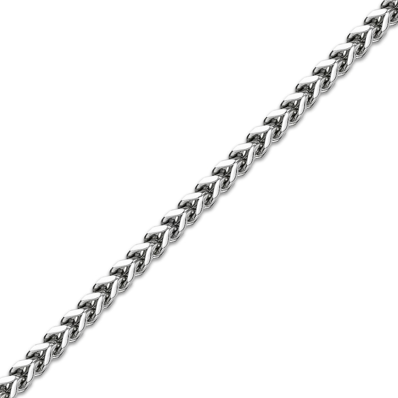 Main Image 2 of Foxtail Chain Necklace 4mm Solid Stainless Steel 22&quot;