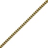 Thumbnail Image 2 of Foxtail Chain Necklace 4mm Yellow Ion-Plated Solid Stainless Steel 18&quot;