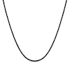Thumbnail Image 1 of Snake Chain Necklace 2.5mm Black Ion-Plated Solid Stainless Steel 24&quot;
