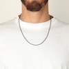 Thumbnail Image 4 of Snake Chain Necklace 2.5mm Black Ion-Plated Solid Stainless Steel 18&quot;