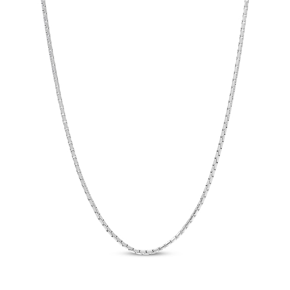 Solid Snake Chain Necklace 2.5mm Stainless Steel 22"