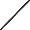 Thumbnail Image 2 of Foxtail Chain Necklace 2.5mm Black Ion-Plated Solid Stainless Steel 30&quot;