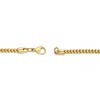 Thumbnail Image 3 of Foxtail Chain Necklace 2.5mm Yellow Ion-Plated Solid Stainless Steel 20&quot;