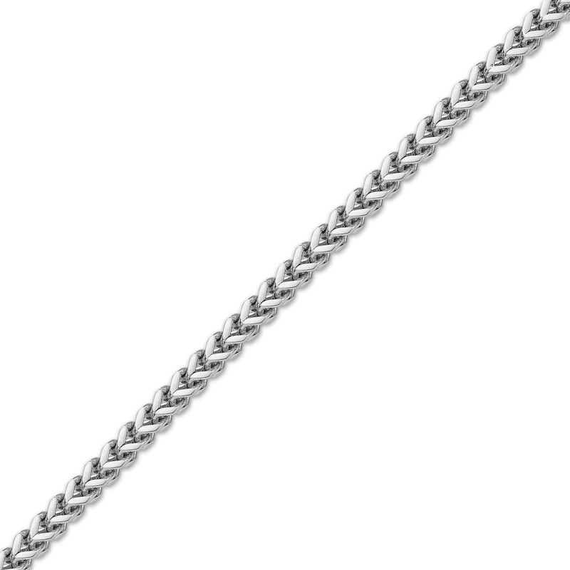 Main Image 2 of Foxtail Chain Necklace 2.5mm Solid Stainless Steel 24&quot;