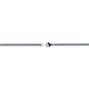 Thumbnail Image 3 of Curb Chain Necklace 2mm Black Ion-Plated Solid Stainless Steel 24&quot;
