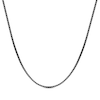 Thumbnail Image 1 of Box Chain Necklace 2mm Black Ion-Plated Solid Stainless Steel 18&quot;