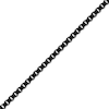 Thumbnail Image 2 of Box Chain Necklace 2mm Black Ion-Plated Solid Stainless Steel 18&quot;