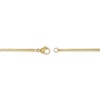Thumbnail Image 3 of Box Chain Necklace 2mm Yellow Ion-Plated Solid Stainless Steel 22&quot;