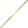 Thumbnail Image 2 of Box Chain Necklace 2mm Yellow Ion-Plated Solid Stainless Steel 30&quot;
