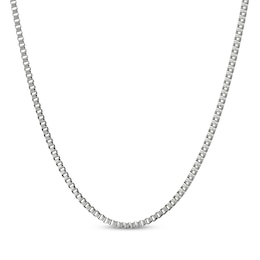 Box Chain Necklace 2mm Solid Stainless Steel 22"