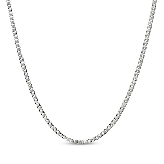 Box Chain Necklace 2mm Solid Stainless Steel 22"