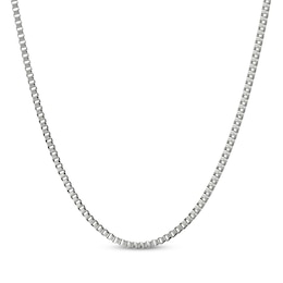 Box Chain Necklace 2mm Solid Stainless Steel 30"