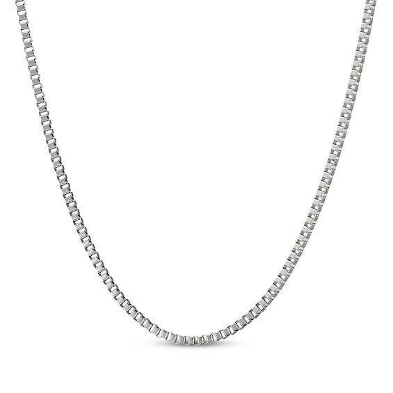 Box Chain Necklace 2mm Solid Stainless Steel 30"