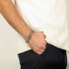 Thumbnail Image 4 of Chain Link Bracelet Antique Finish Solid Stainless Steel 8.75&quot;