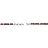 Thumbnail Image 3 of Men's Red Turquoise Disc Bead Bracelet Stainless Steel 9&quot;