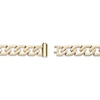 Thumbnail Image 3 of Fancy Link Chain Necklace 13mm Yellow Ion-Plated Solid Stainless Steel 24&quot;