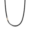 Thumbnail Image 1 of Men's Box Chain Necklace 4.5mm Black & Yellow Ion-Plated Solid Stainless Steel 22&quot;