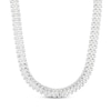 Thumbnail Image 1 of Stampato Chain Necklace Hollow Sterling Silver 18&quot;