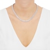 Thumbnail Image 3 of Stampato Chain Necklace Hollow Sterling Silver 18&quot;
