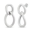 Thumbnail Image 1 of Chain Link Drop Earrings Sterling Silver