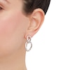Thumbnail Image 3 of Chain Link Drop Earrings Sterling Silver