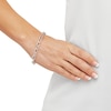 Thumbnail Image 4 of Rolo Chain Bracelet Hollow Sterling Silver 8.25&quot;